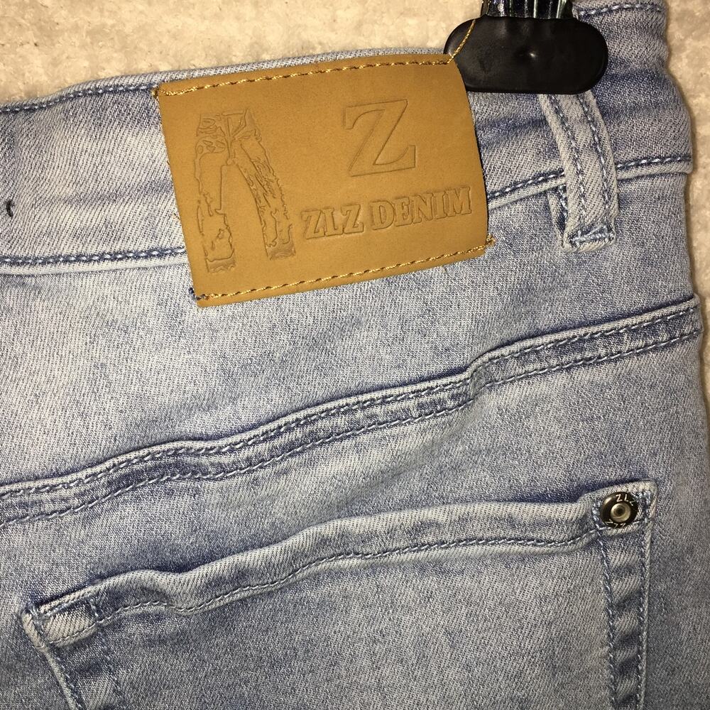 ZIZ Denim Men's Jeans 30x30 stretch denim slim leg - Picture 3 of 6